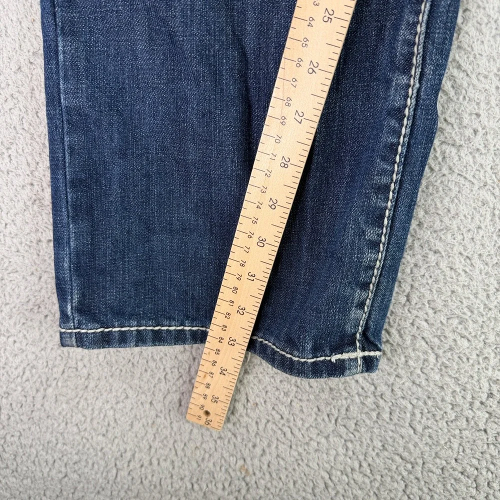 Rock & Roll Cowboy Jeans Mens 30x34 Blue Pistol Straight Regular Leg M1P8555